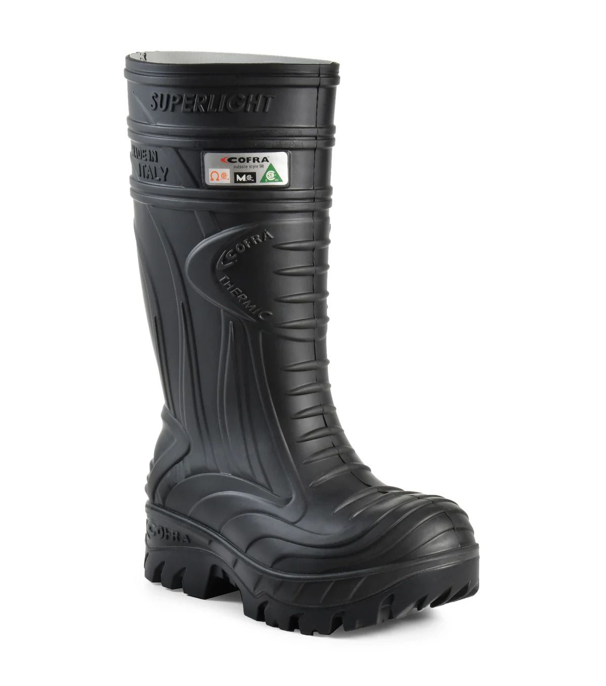 Cofra Thermic Insulated PU Work Boots Metguard Protection, Color: Black, Size: 5