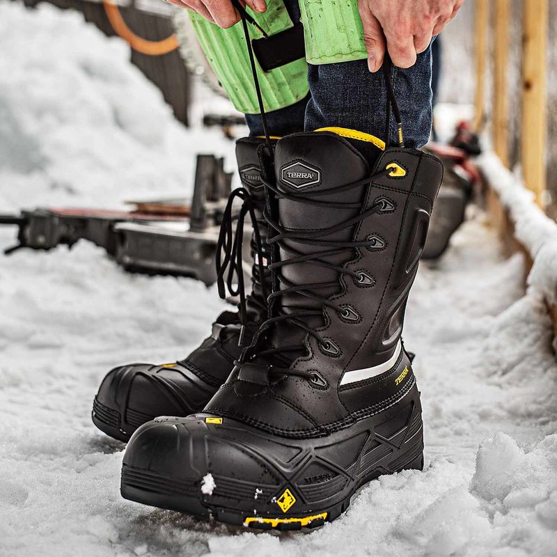  Terra Men's Crossbow Composite Toe Winter Safety Work Boot