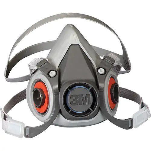 3M 6000 Series Half Facepiece Reusable Respirator - Thermoplastic, Size: Small