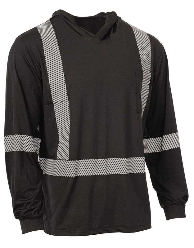 Forcefield Hooded Long Sleeve Ultrasoft Technical Tee