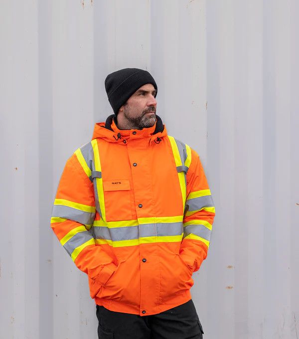 NAT'S Hi-Vis Waterproof Insulated Parka
