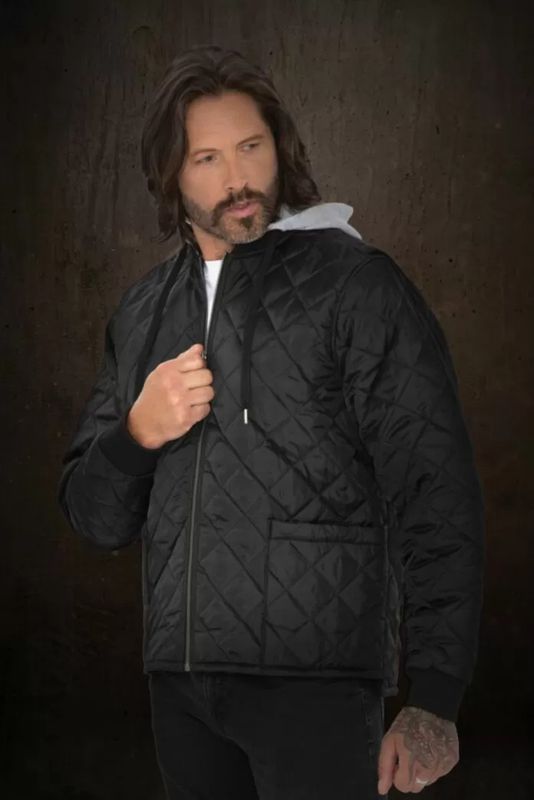ATC WeRK™ Quilted Hooded Freezer Jacket