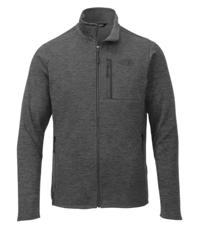 The North Face® Skyline Fleece Full Zip Jacket, Color: Grey Heather, Size: S