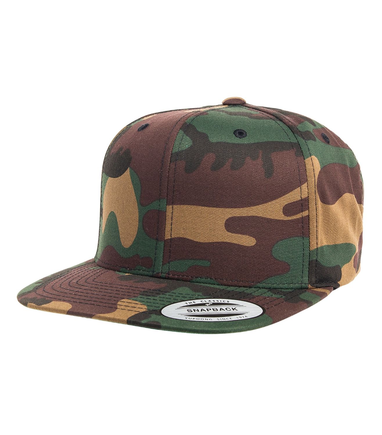 ATC™ Yupoong® YP Classics® Premium Classic Snapback - OSFA, Color: Camo