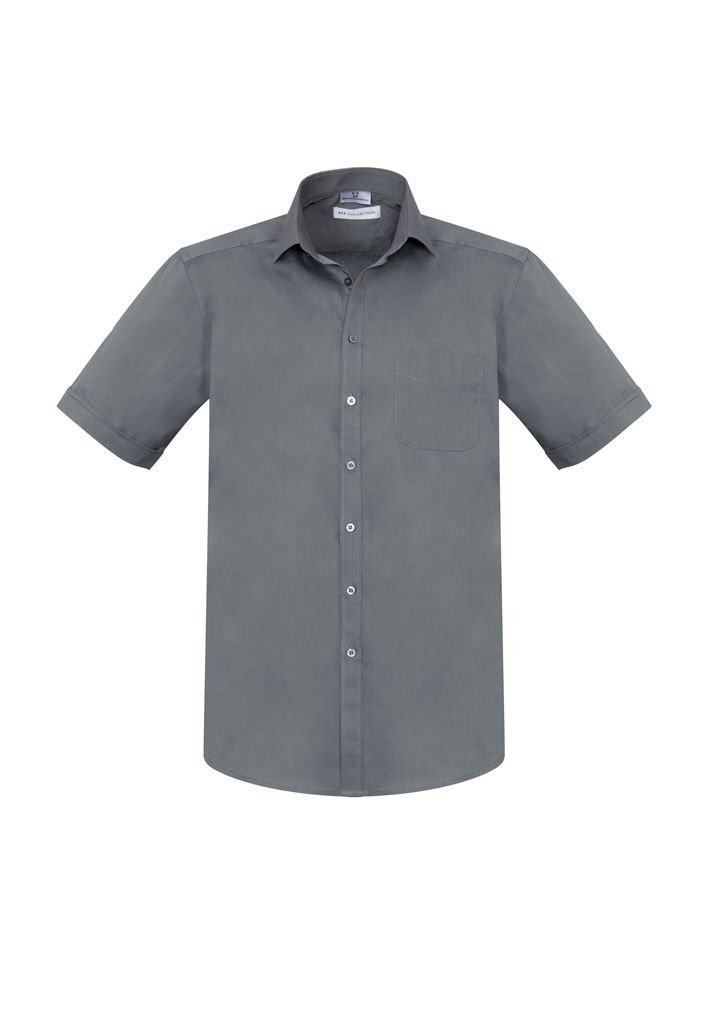  Biz Mens Monaco Short Sleeve Shirt