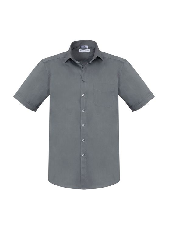  Biz Mens Monaco Short Sleeve Shirt