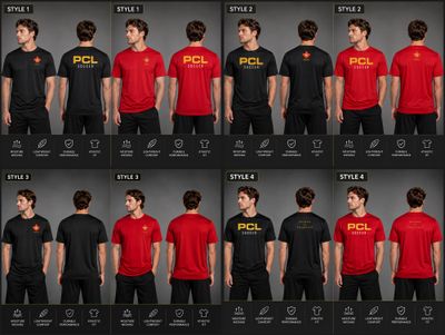 PCL Men's Soccer Performance T-Shirt