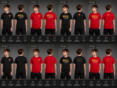 PCL Youth Soccer Performance T-Shirt