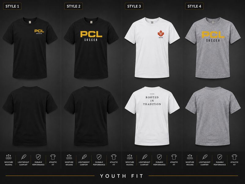 PCL Youth Comfort Cotton Tee