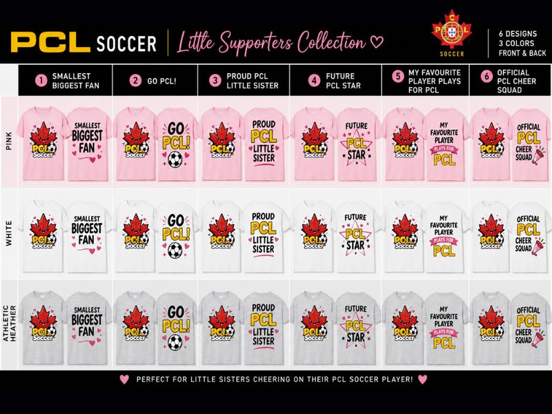 PCL Little Supporters Collection