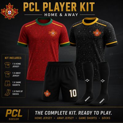PCL Player Kit - Home &amp; Away