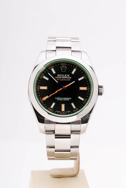 Rolex Stainless Steel Mens Milgauss Watch