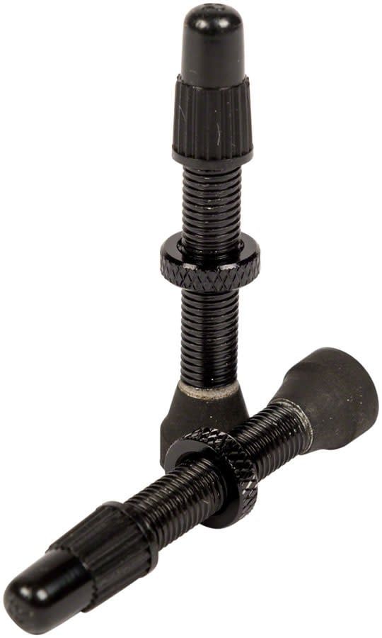 Stan&#39;s NoTubes Alloy Valve Stems - 35mm, Pair, Black