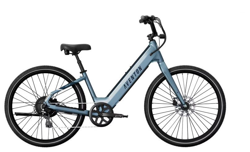 Aventon Pace 4 Step-Through Ebike - Regular / Blue Steel