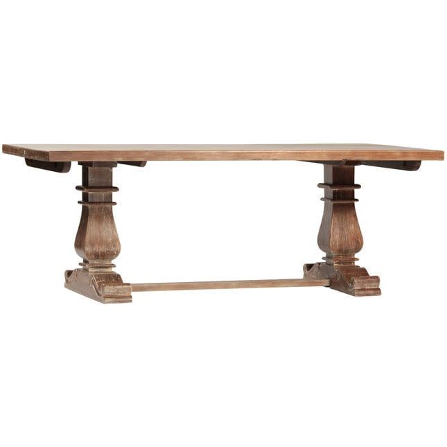Madison Dining Table-84x42x31+2-18&quot; Exts=120&quot;