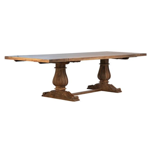 Madison Dining Table-84x42x31+2-18&quot; Exts=120&quot;