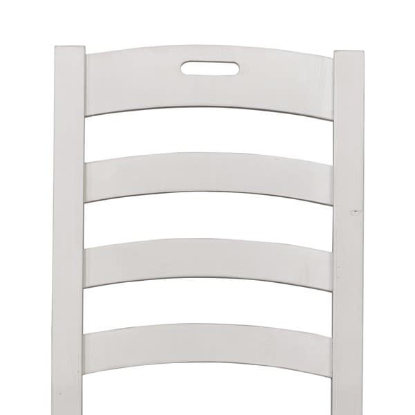 Cornwall Ladder Back Dining Chair-17x21.5x39.75 Clearance No Discounts