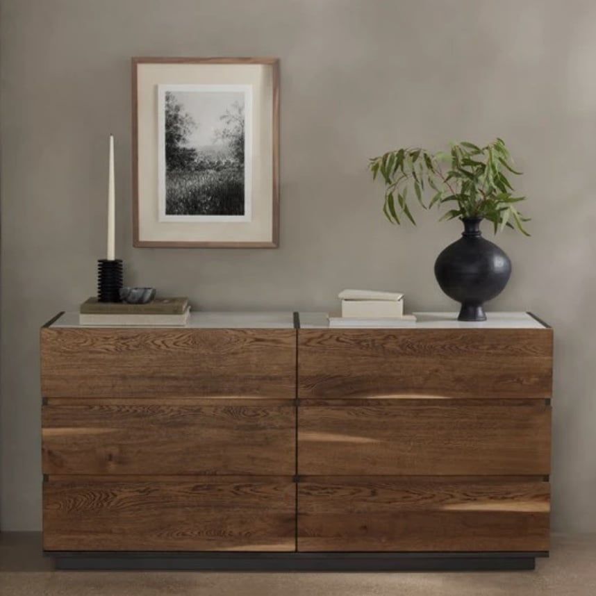 Holland Large Dresser-Grey Lacquer-65x19x31.5