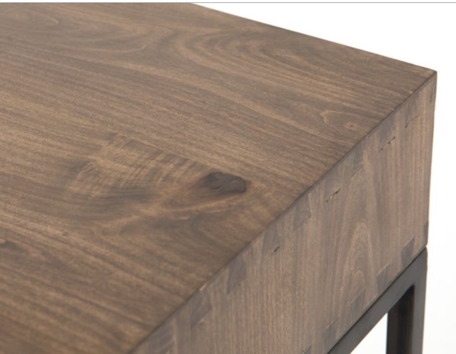 Trey Modular Writing Desk-Auburn Poplar-59.75x22x31