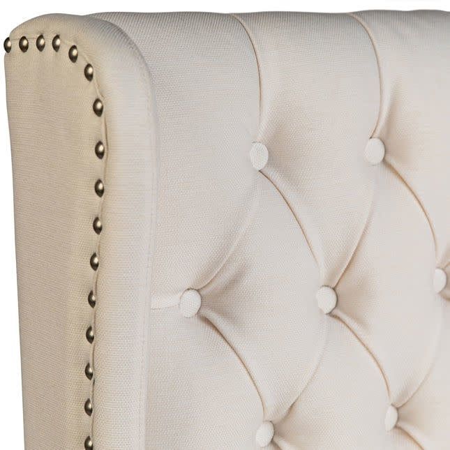 Tufted Dining Chair-White Sand-23x29x43