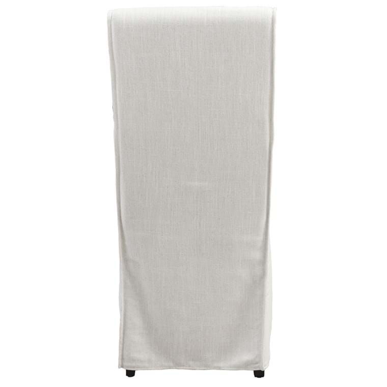 Uph Dining Chair-White-19.5x24.25x43