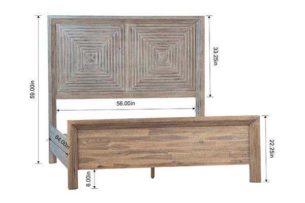 Bern Bed-Queen-63x87x59