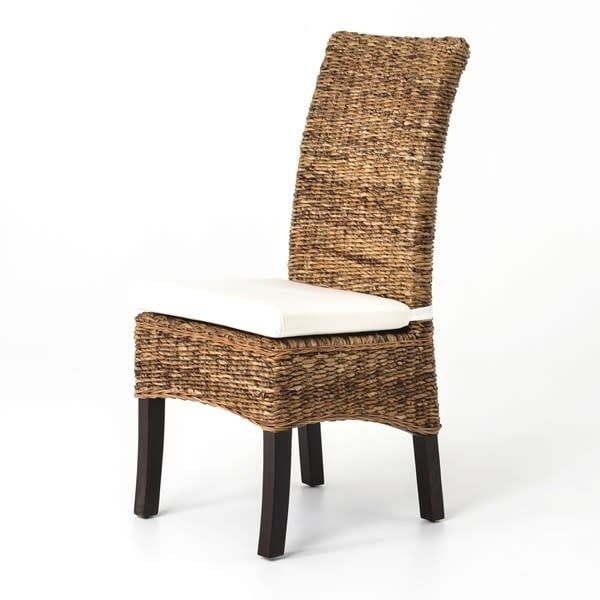 Woven Leaf Dining Chair-19x23x41