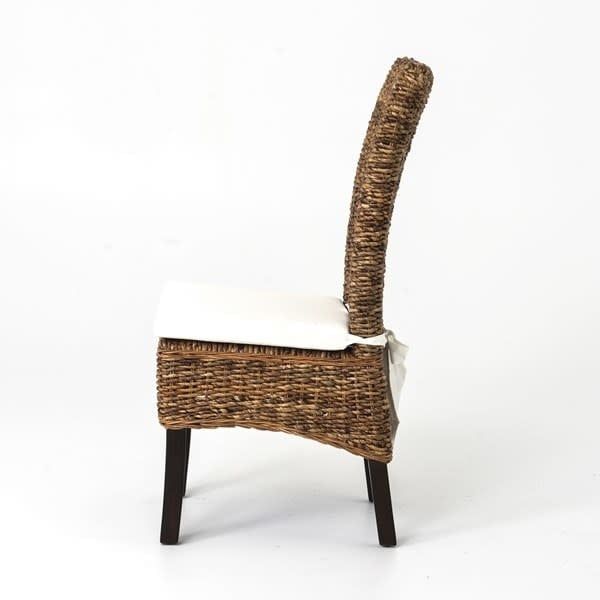 Woven Leaf Dining Chair-19x23x41
