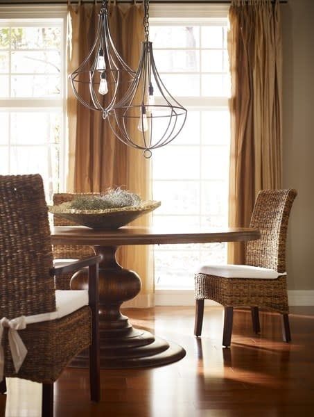 Woven Leaf Dining Chair-19x23x41