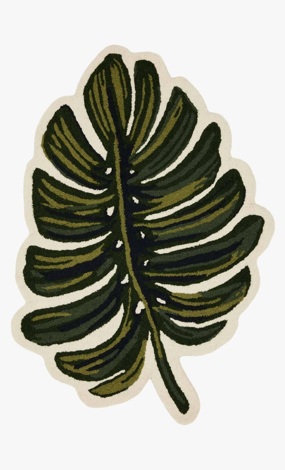 Leaf rug  2&#39;3 x 3&#39;9