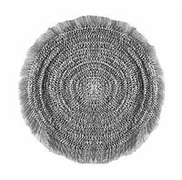 Raffia Wall Decor-Platinum Grey 30&quot;
