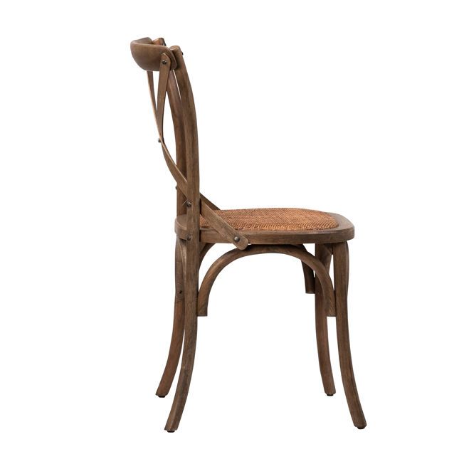 X-Back Dining Chair-Natural-20x21x35