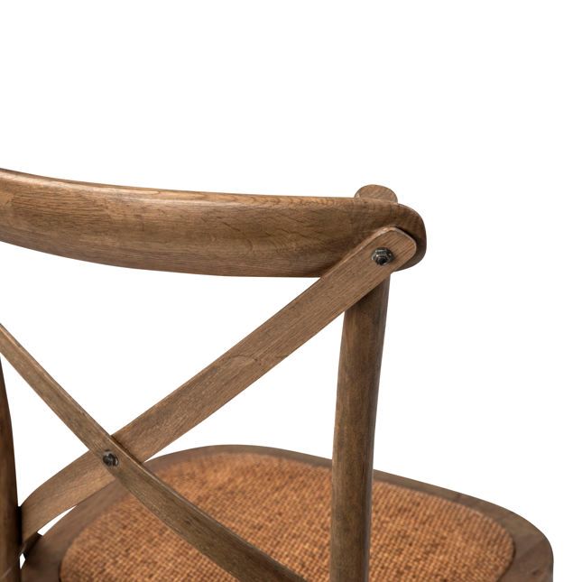 X-Back Dining Chair-Natural-20x21x35