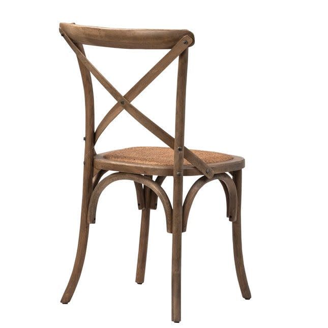 X-Back Dining Chair-Natural-20x21x35