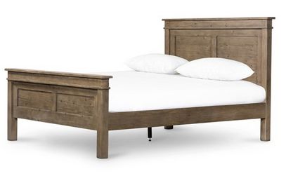 Settler Platform Bed-Queen-65.25x86.5x50.75