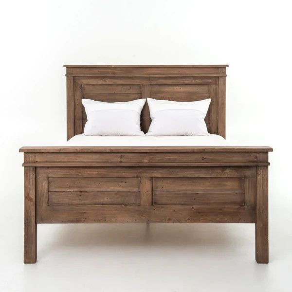 Settler Platform Bed-Queen-65.25x86.5x50.75