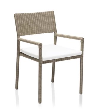 Outdoor Tibo Dining Arm Chair-20 x 22 x 33