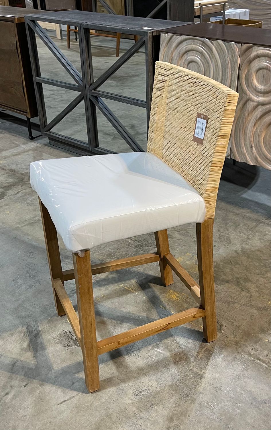 Dida Counter Stool  18&quot;Wx18.5&quot;Dx38&quot;H