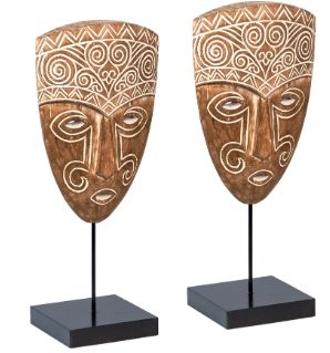 Decorative Timor Masks S/2