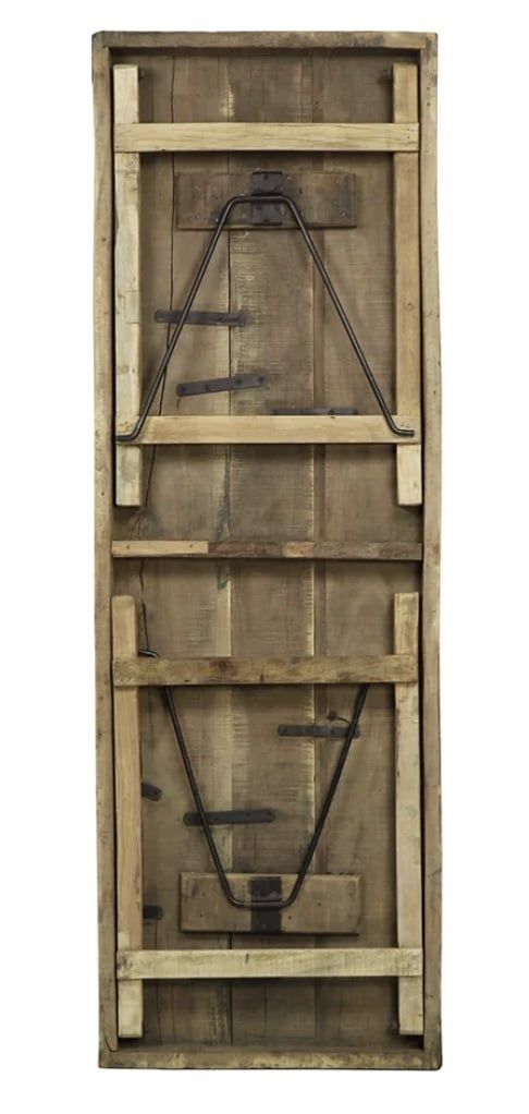 Wood Wedding Table Large Bleached-69x22x30