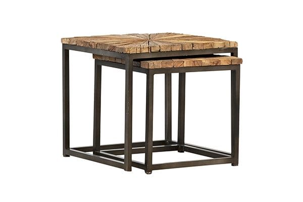 Alonzo End Table Set/2-18x18x18 Clearance No Additional Discounts