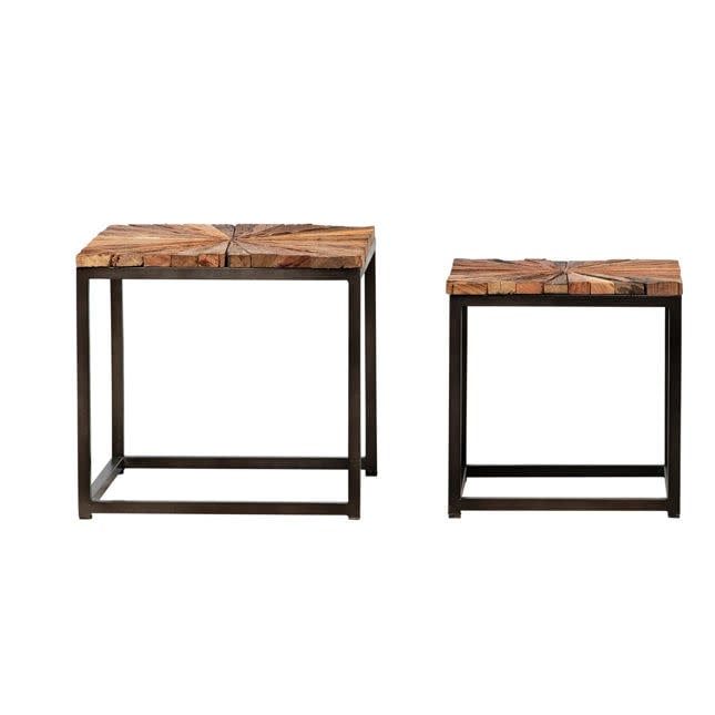 Alonzo End Table Set/2-18x18x18 Clearance No Additional Discounts