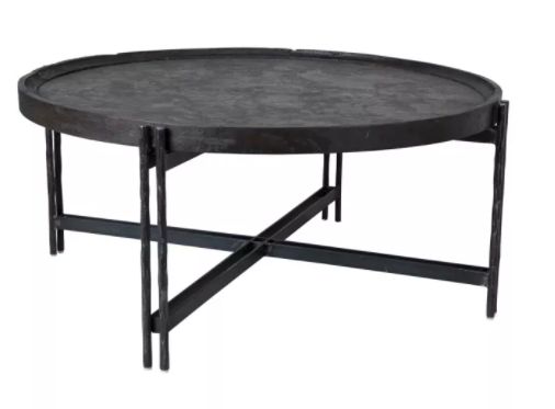 Melvin Round Coffee Table-40x40x17
