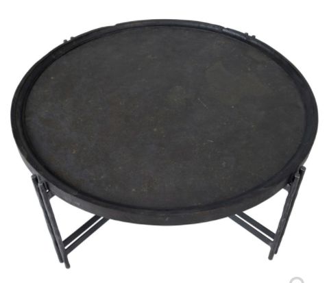 Melvin Round Coffee Table-40x40x17