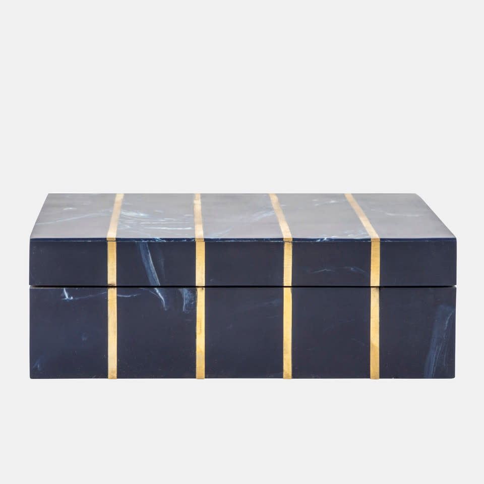 Rectangular Box-Blue 9x6