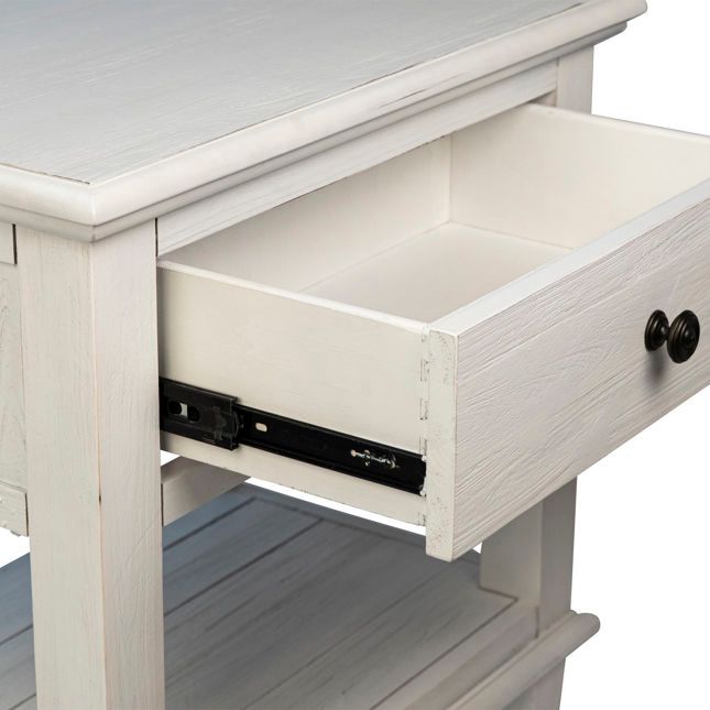 Lugano Nightstand W/ 1 Drawer-27x18x29