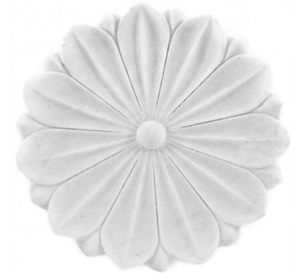 Marble Lotus Flower Snack Tray