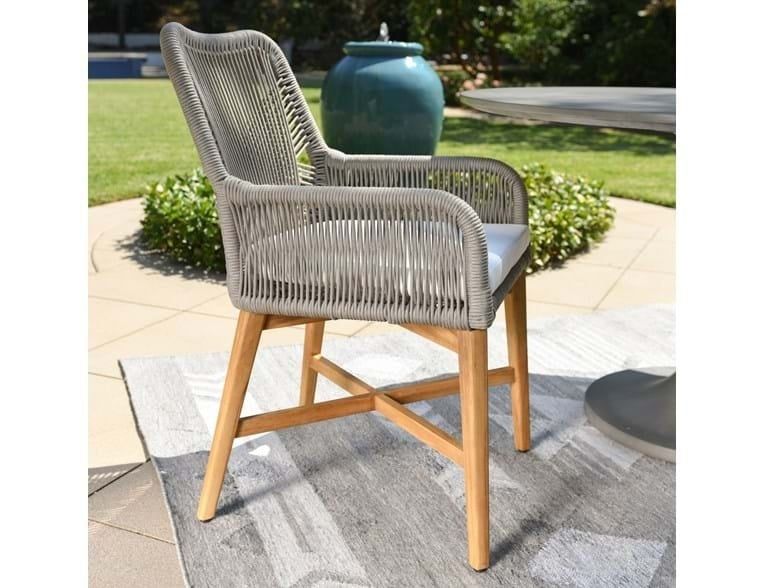 Mary Outdoor Dining Chair-22x25x34.25