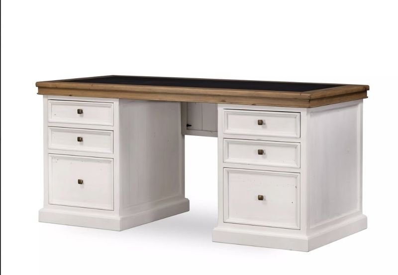 Executive Desk Cintra 68.5"Wx31"Dx32.25"H