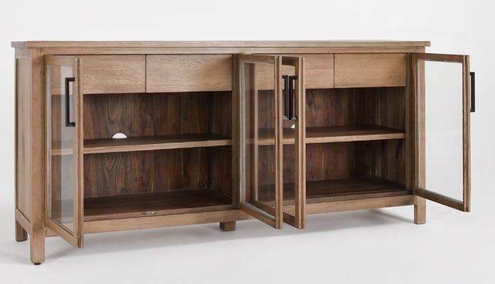 Lucky 4Dr Sideboard 77.5x19x36